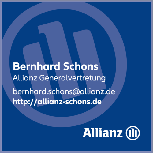 Bernhard Schons | Allianz Generalvertretung | bernhard.schons@allianz.de